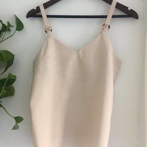 TopShop Cream Colored Tank Top